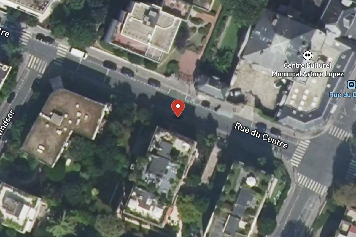 Vue satellite — 7BIS Rue du Centre