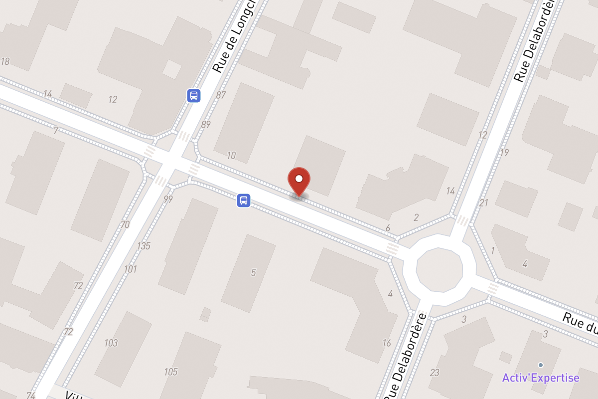 Plan de situation — 8 Rue du Centre