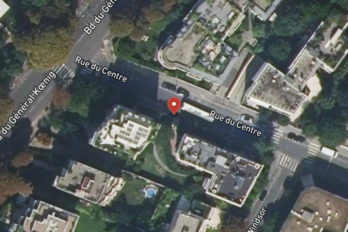 Vue satellite — 9 Rue du Centre