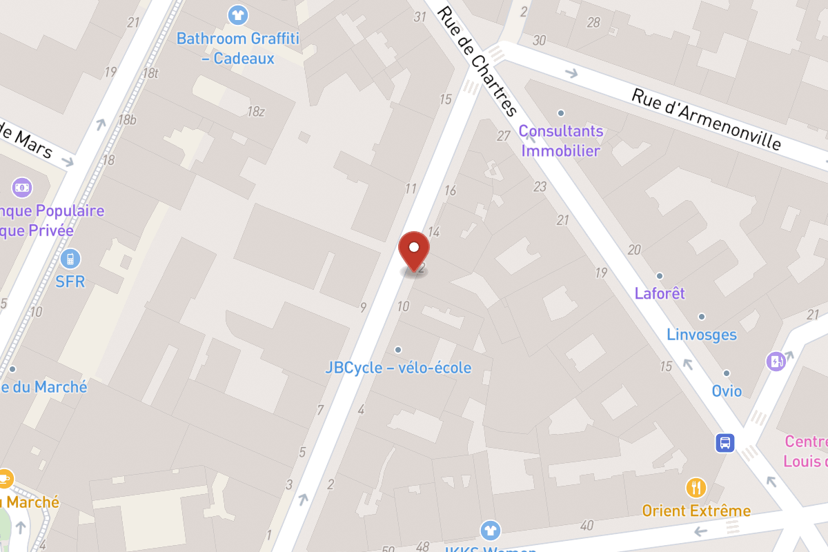 Plan de situation — 12BIS Rue du Commandant Pilot