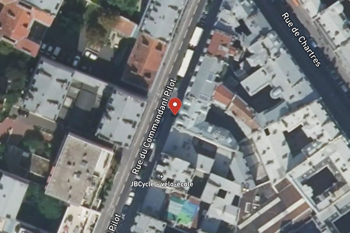 Vue satellite — 12BIS Rue du Commandant Pilot