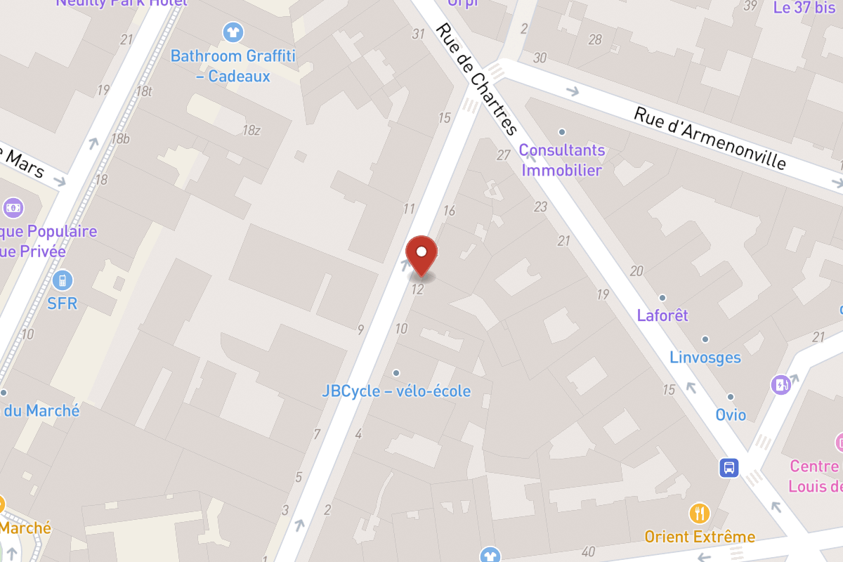 Plan de situation — 12 Rue du Commandant Pilot