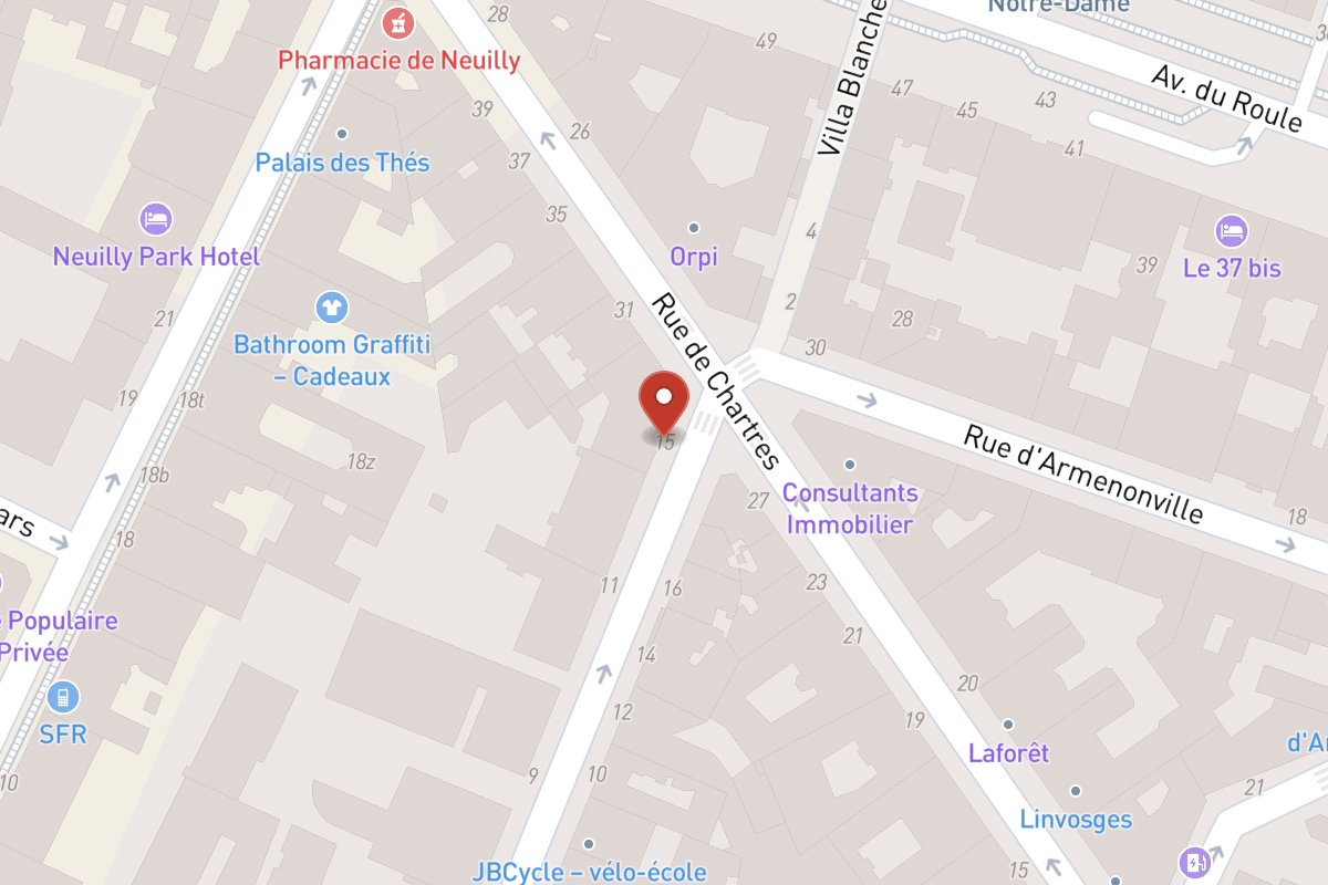 Plan de situation — 15 Rue du Commandant Pilot