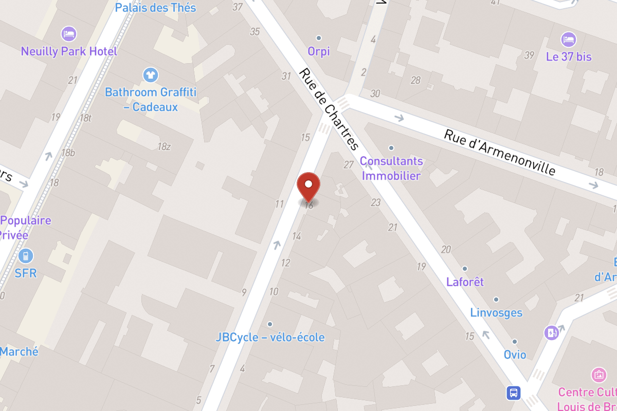 Plan de situation — 16 Rue du Commandant Pilot