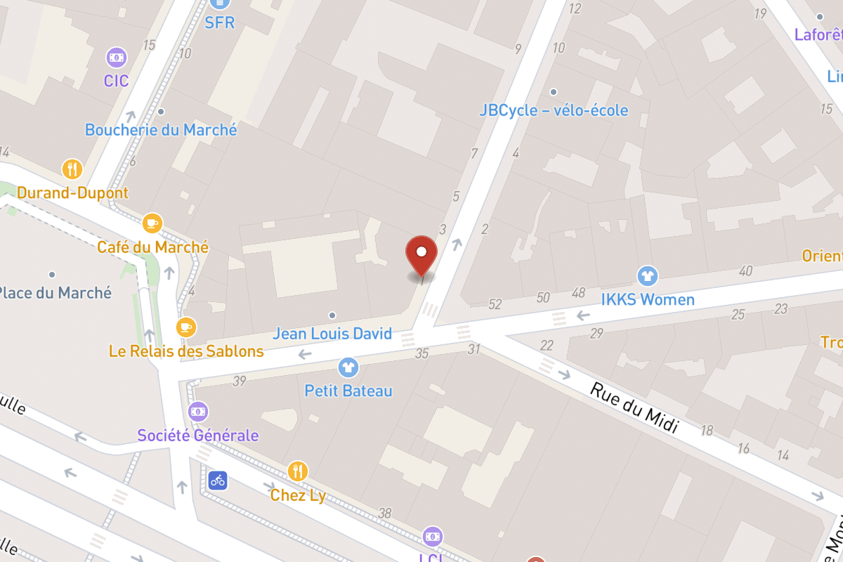 Plan de situation — 1 Rue du Commandant Pilot