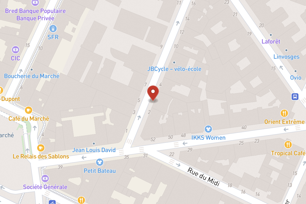 Plan de situation — 2BIS Rue du Commandant Pilot