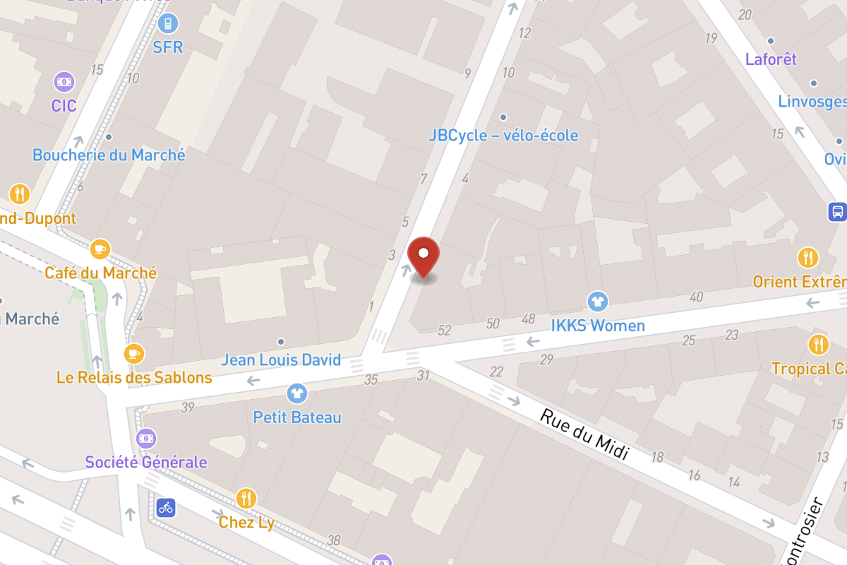 Plan de situation — 2 Rue du Commandant Pilot
