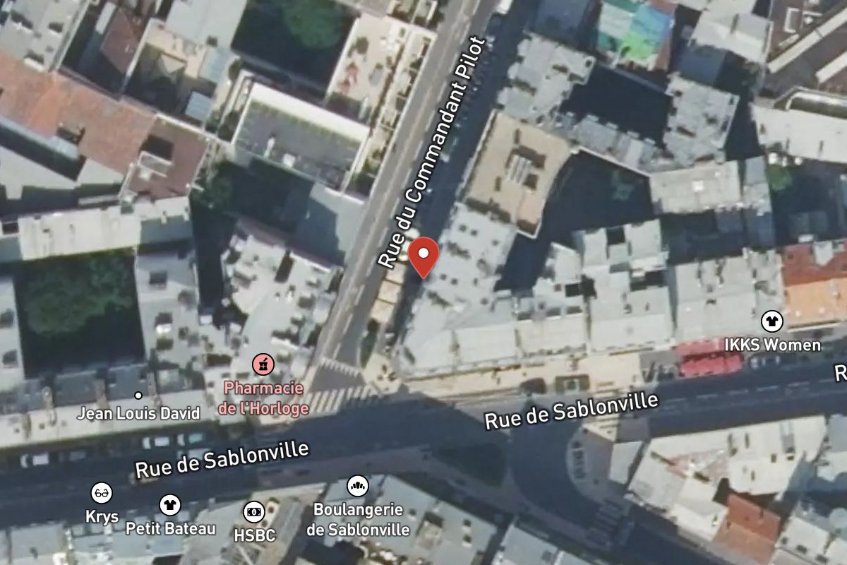 Vue satellite — 2 Rue du Commandant Pilot
