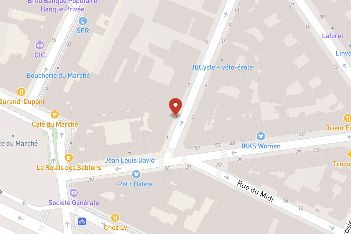 Plan de situation — 3 Rue du Commandant Pilot