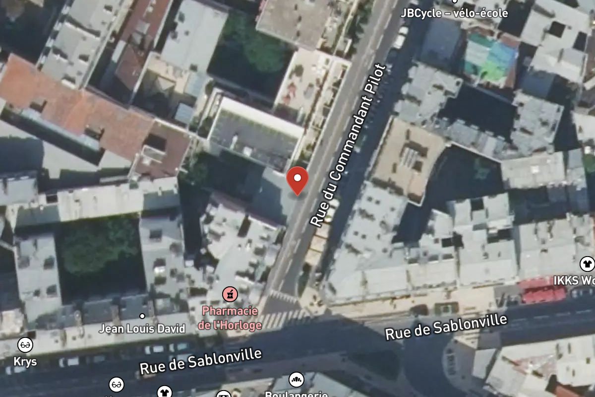 Vue satellite — 3 Rue du Commandant Pilot