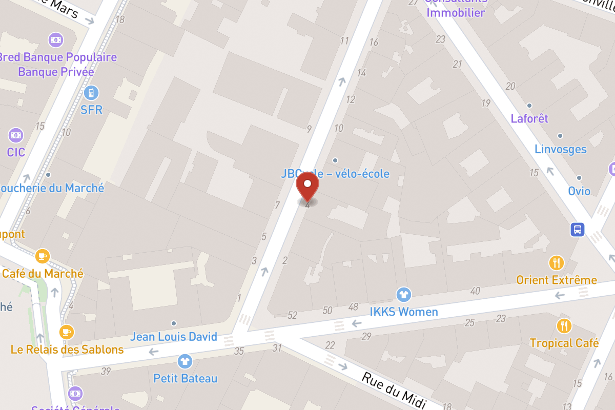 Plan de situation — 4 Rue du Commandant Pilot