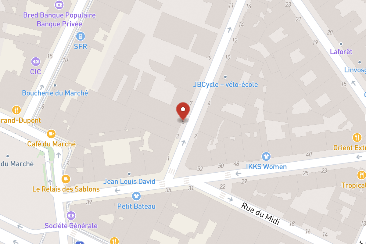Plan de situation — 5 Rue du Commandant Pilot