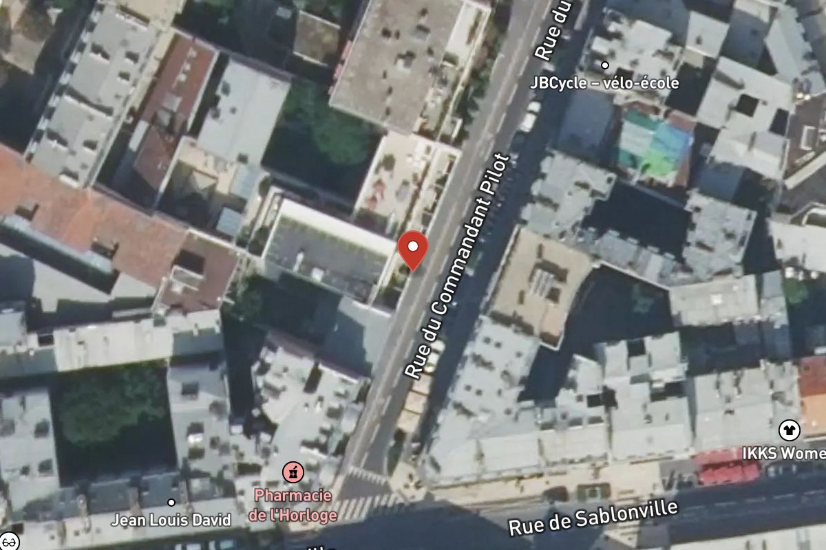 Vue satellite — 5 Rue du Commandant Pilot