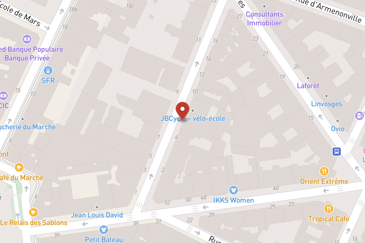 Plan de situation — 6 Rue du Commandant Pilot