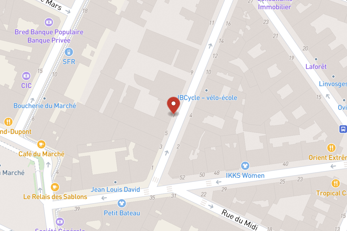 Plan de situation — 7 Rue du Commandant Pilot