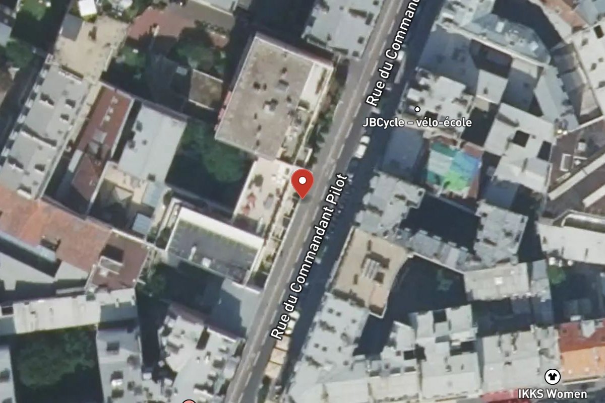 Vue satellite — 7 Rue du Commandant Pilot