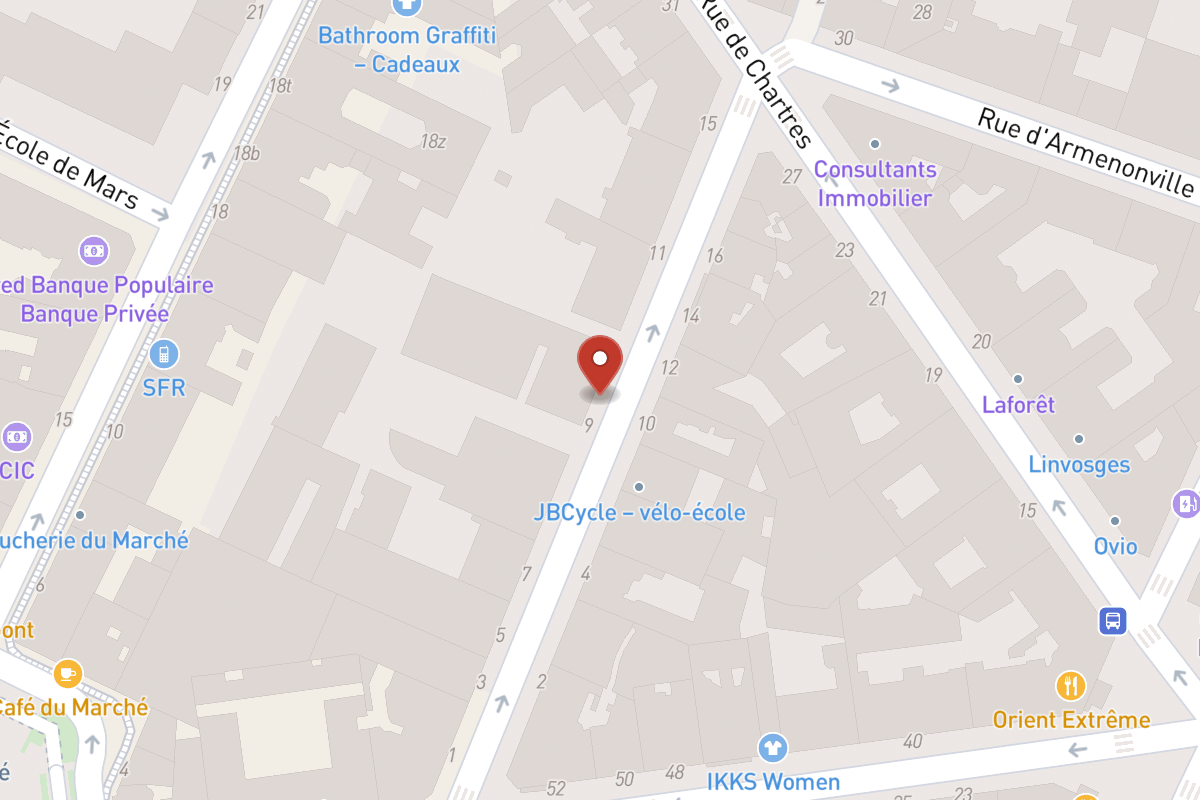 Plan de situation — 9BIS Rue du Commandant Pilot
