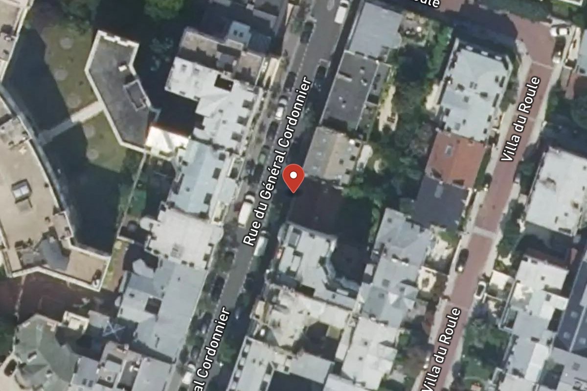 Vue satellite — 8 Rue du General Cordonnier