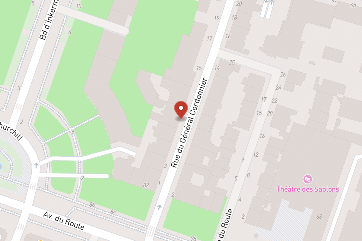 Plan de situation — 9 Rue du General Cordonnier