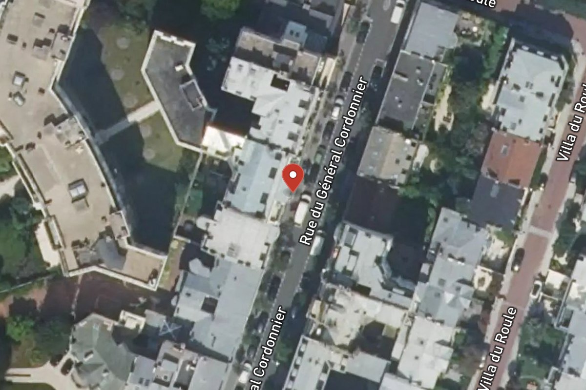 Vue satellite — 9 Rue du General Cordonnier