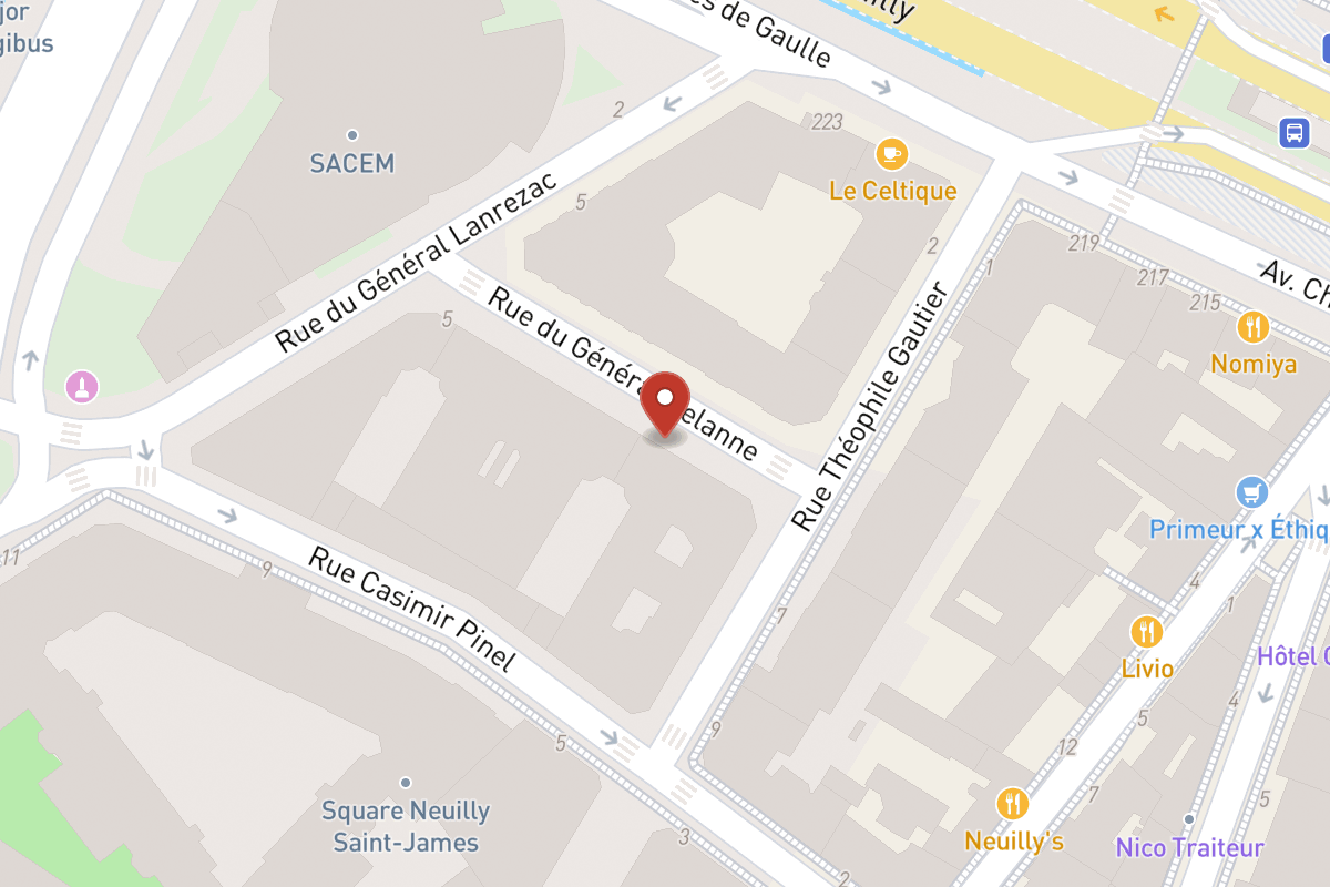 Plan de situation — 1BIS Rue du Général Delanne