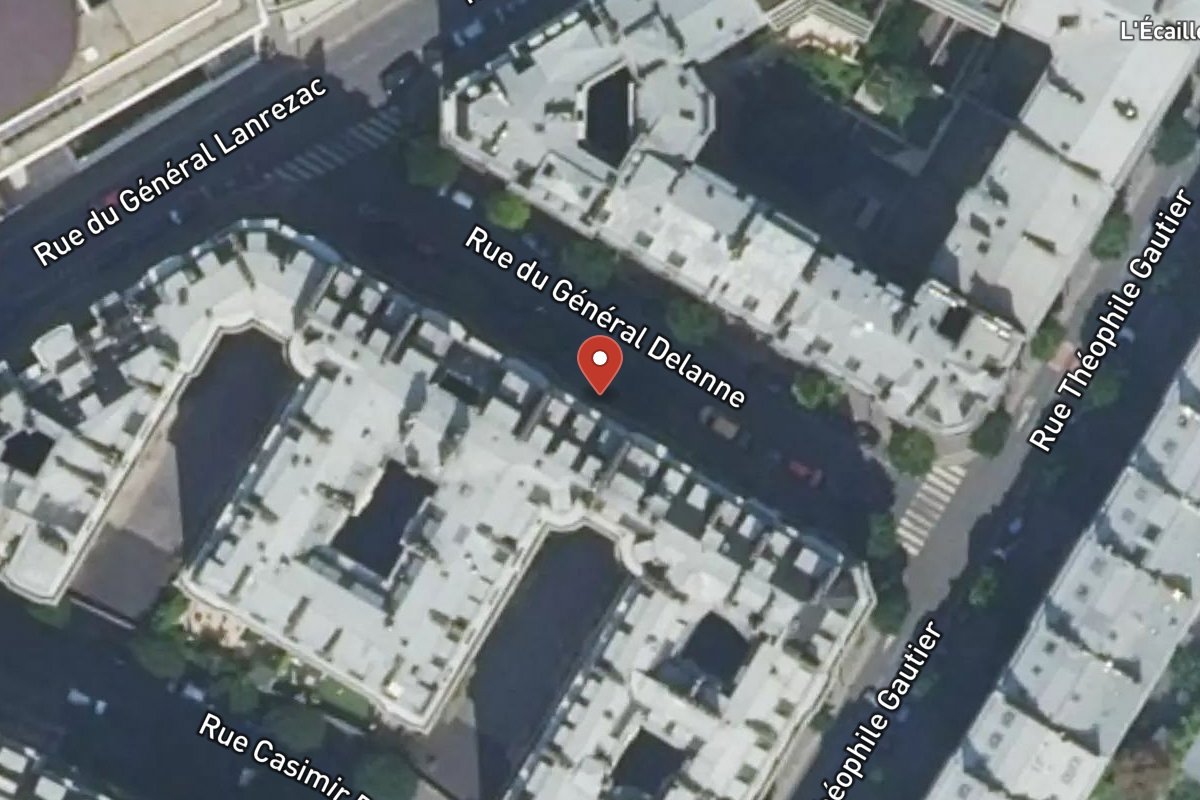 Vue satellite — 3 Rue du Général Delanne