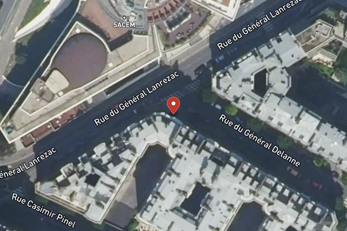 Vue satellite — 5 Rue du Général Delanne