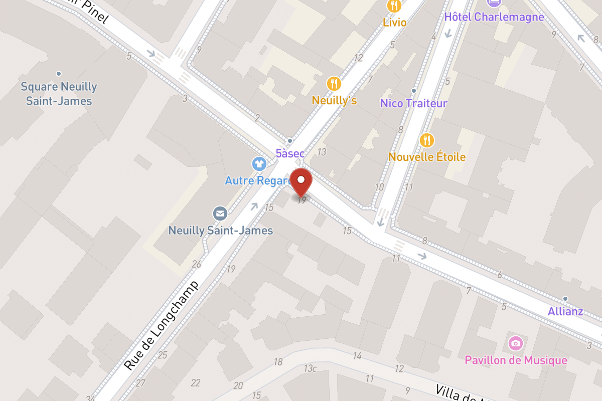 Plan de situation — 19 rue du général henrion-bertier