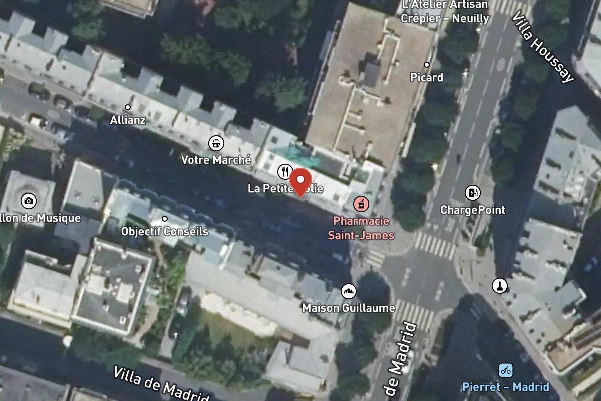 Vue satellite — 2 rue du général henrion-bertier
