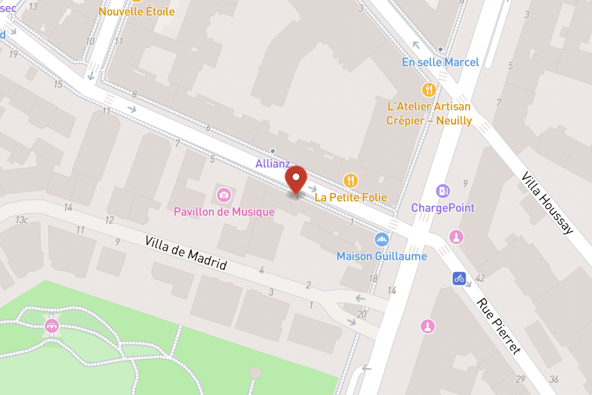 Plan de situation — 3 rue du général henrion-bertier