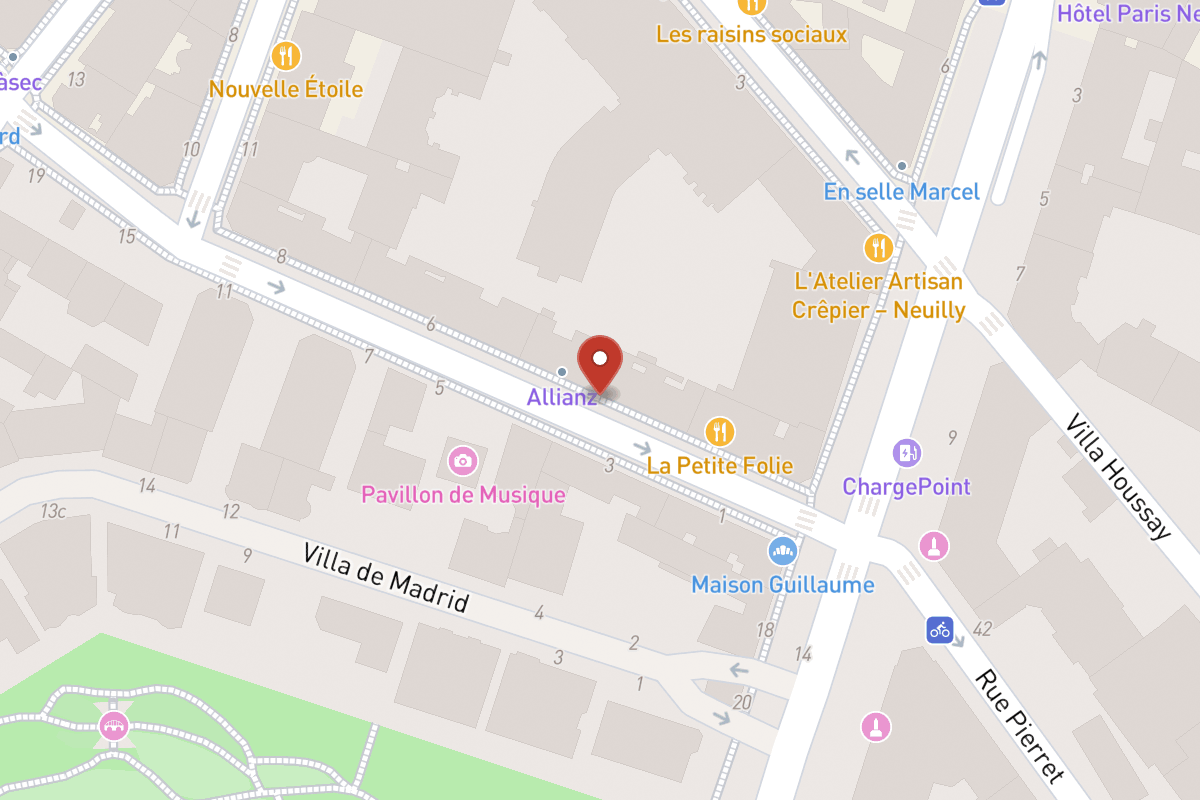 Plan de situation — 4 rue du général henrion-bertier