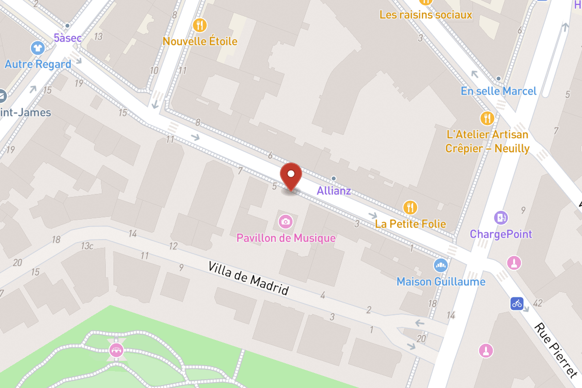 Plan de situation — 5BIS rue du général henrion-bertier