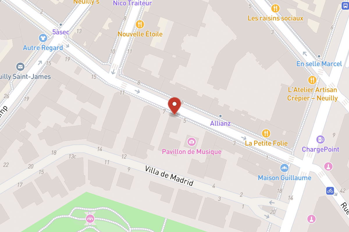 Plan de situation — 5TER rue du général henrion-bertier