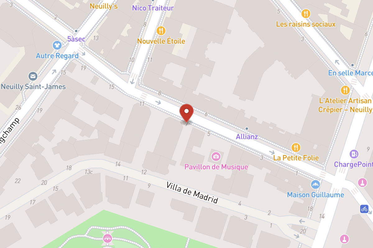 Plan de situation — 7 rue du général henrion-bertier