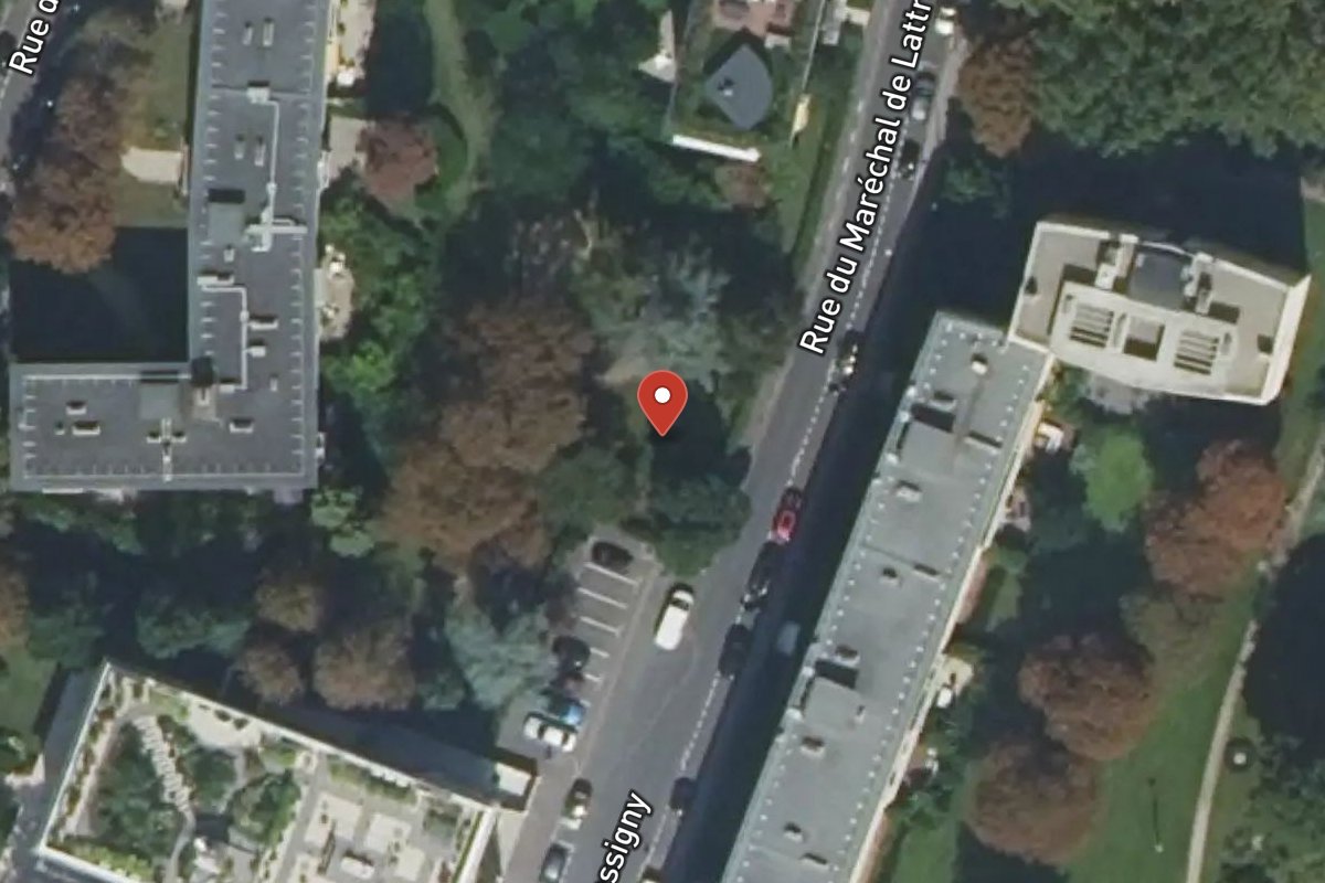 Vue satellite — 2 Rue du Mal de Lattre de Tassigny