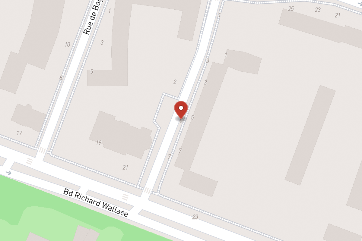 Plan de situation — 5 Rue du Mal de Lattre de Tassigny