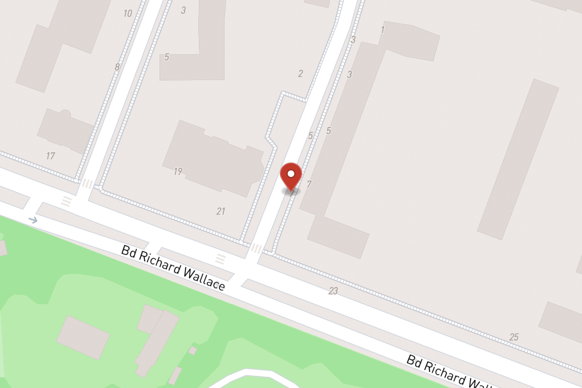 Plan de situation — 7 Rue du Mal de Lattre de Tassigny