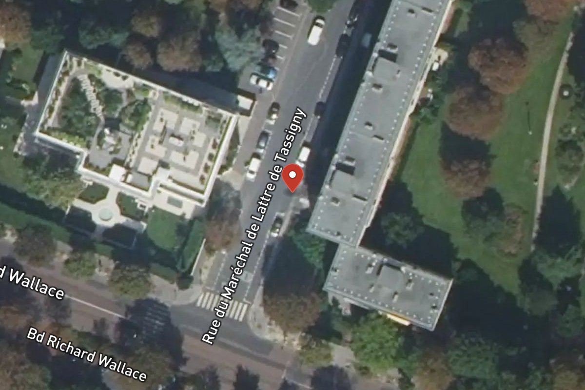 Vue satellite — 7 Rue du Mal de Lattre de Tassigny