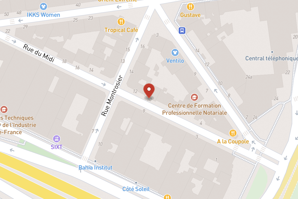 Plan de situation — 10 Rue du Midi