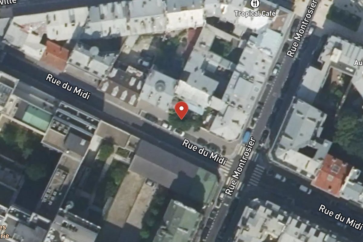 Vue satellite — 14 Rue du Midi