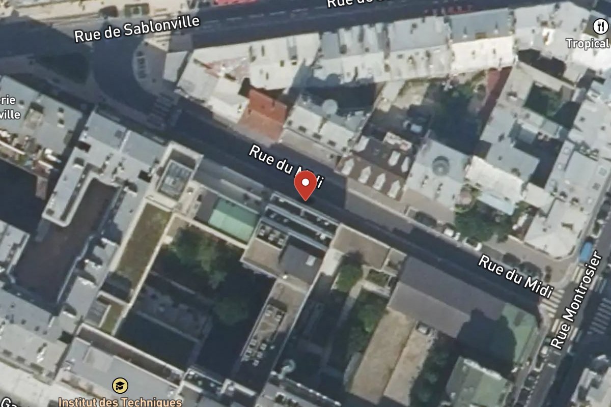 Vue satellite — 15 Rue du Midi