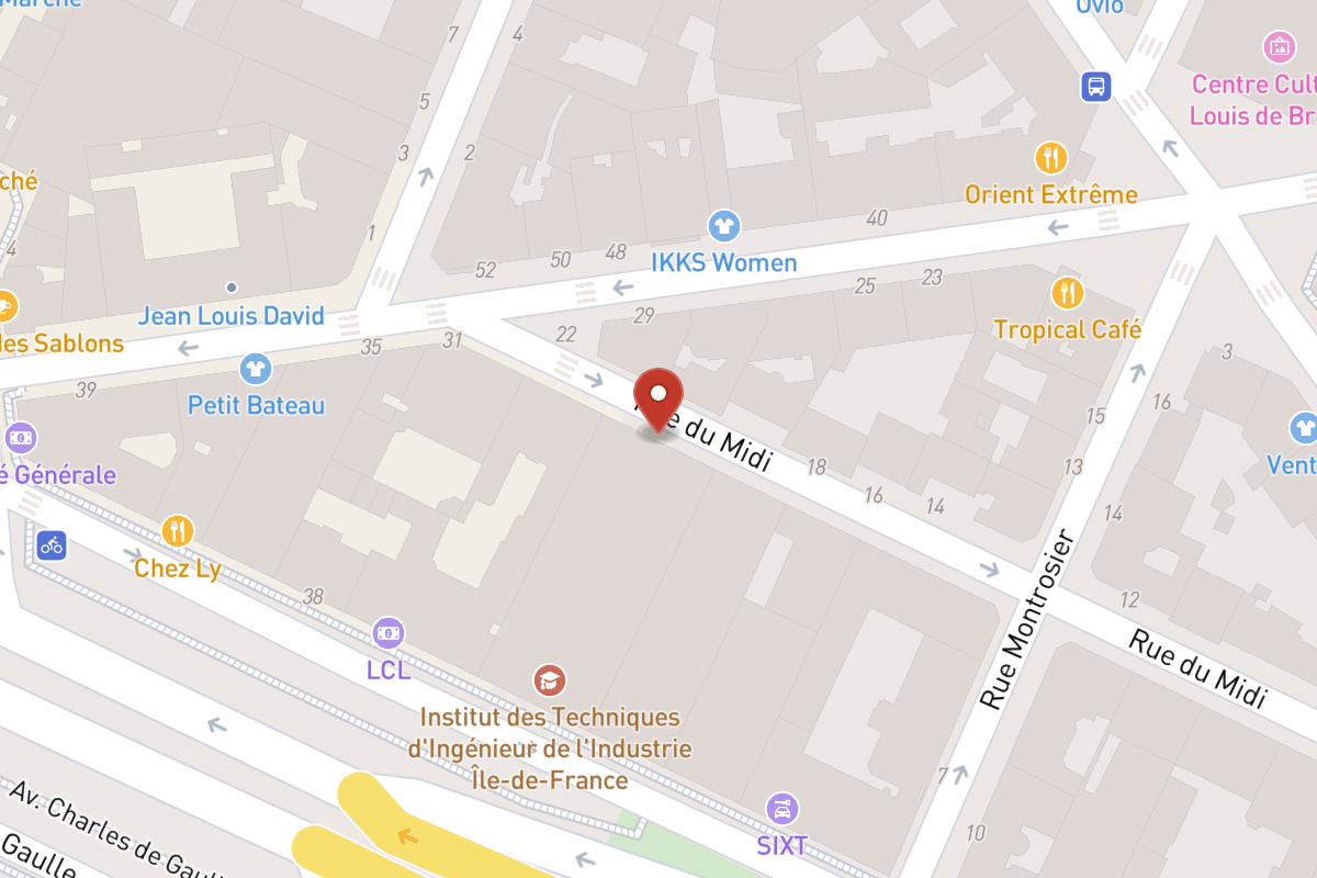 Plan de situation — 17 Rue du Midi