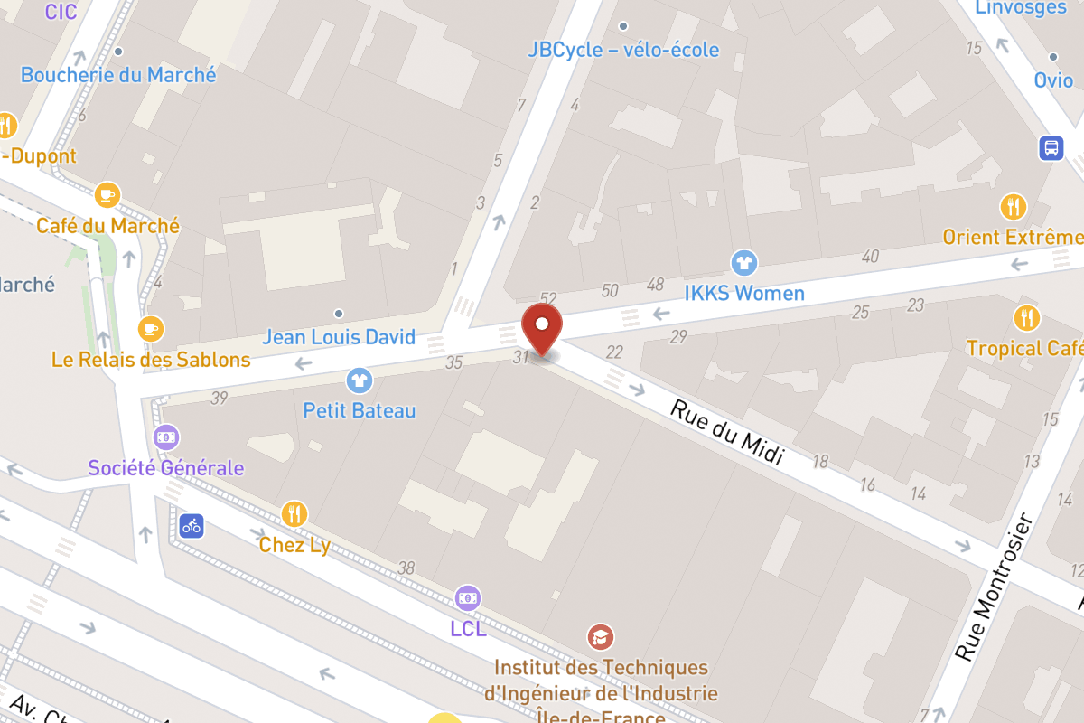 Plan de situation — 19 Rue du Midi