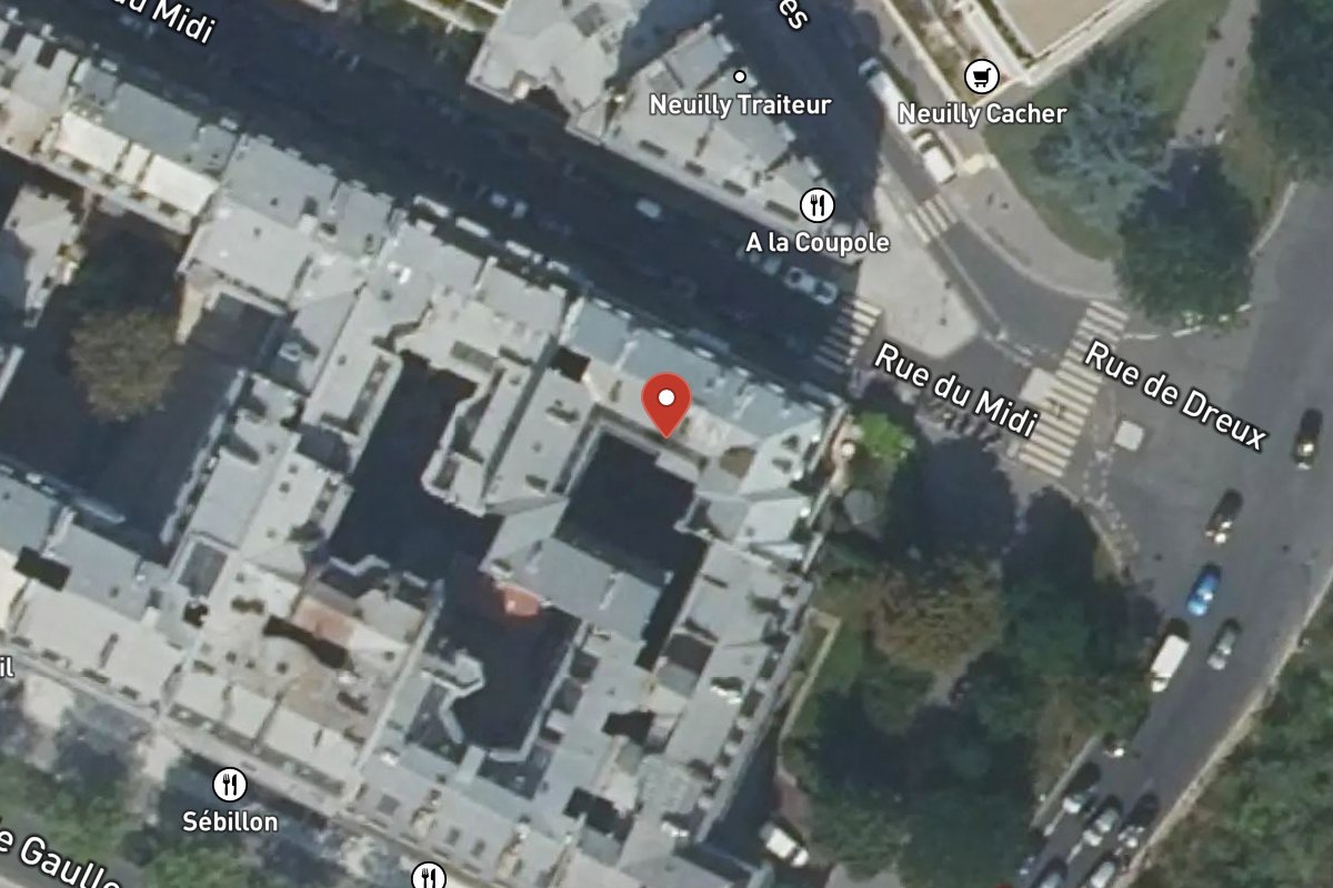 Vue satellite — 1BIS Rue du Midi