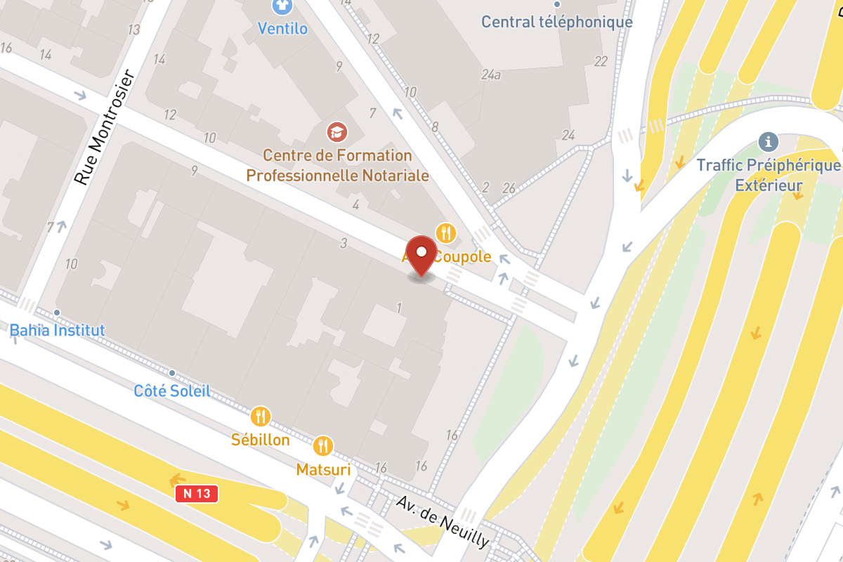 Plan de situation — 1 Rue du Midi