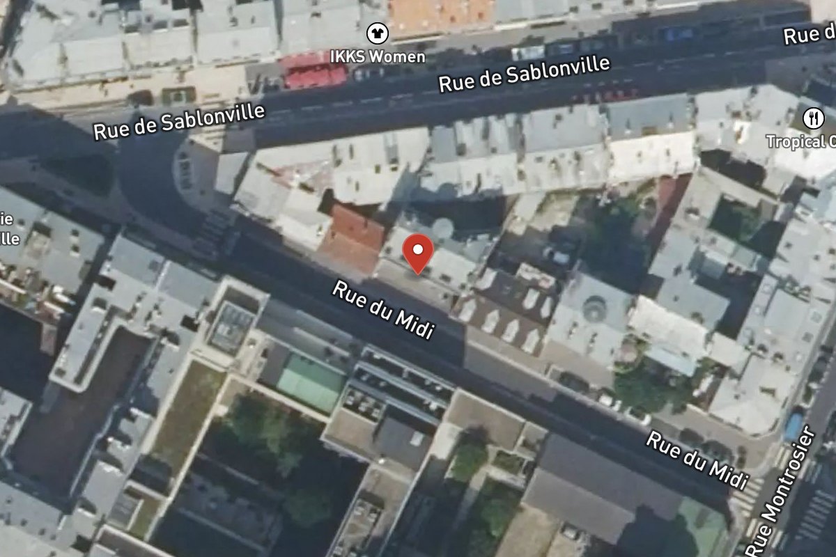 Vue satellite — 20 Rue du Midi