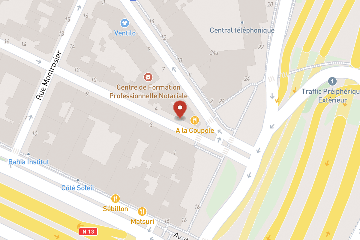 Plan de situation — 2 Rue du Midi