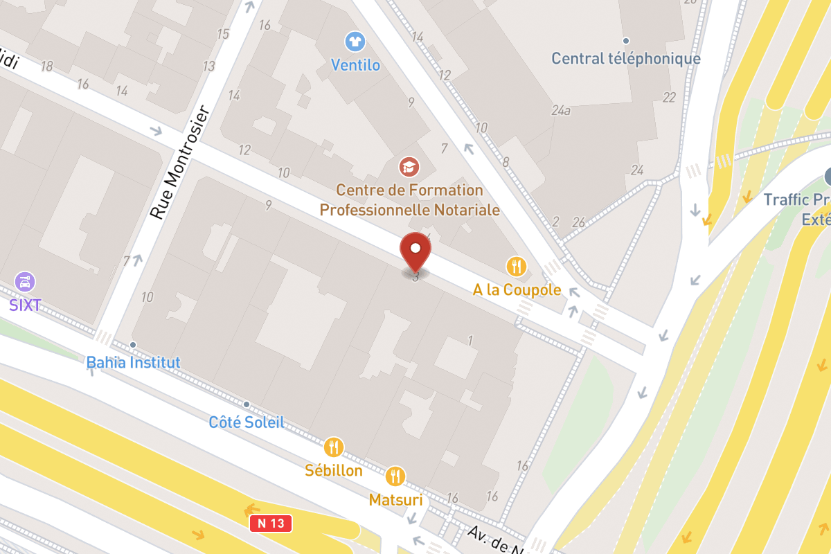 Plan de situation — 3 Rue du Midi