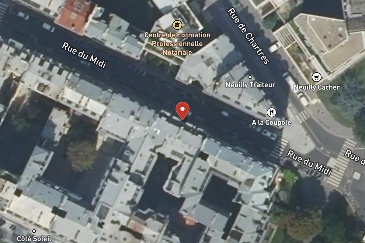Vue satellite — 3 Rue du Midi