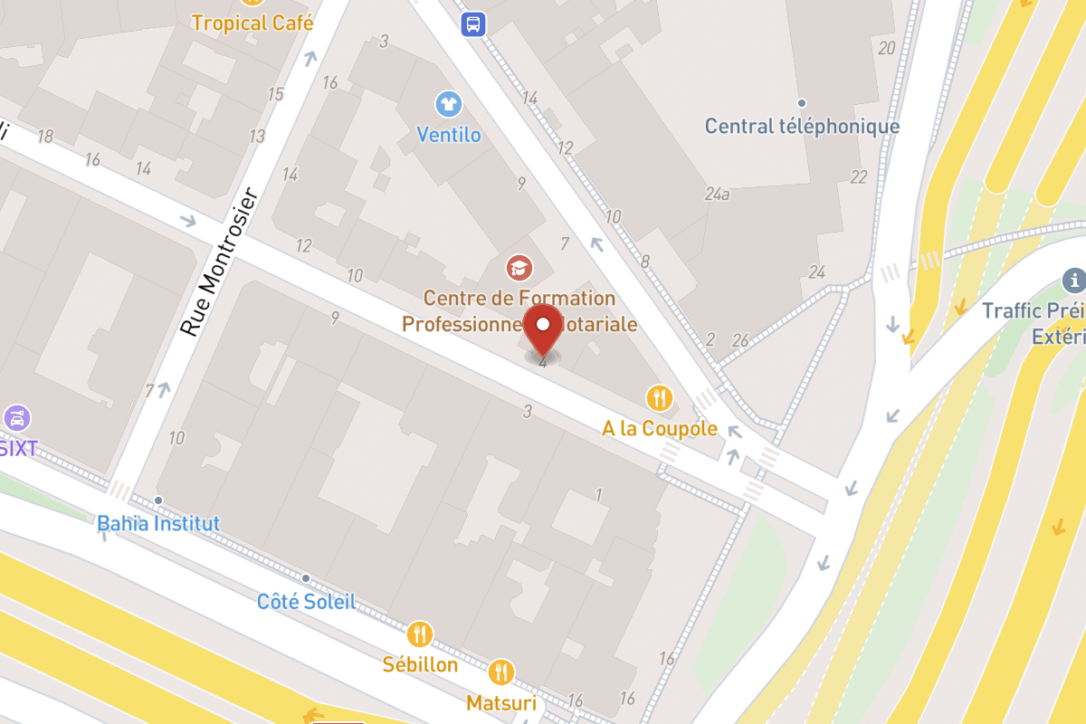 Plan de situation — 4 Rue du Midi